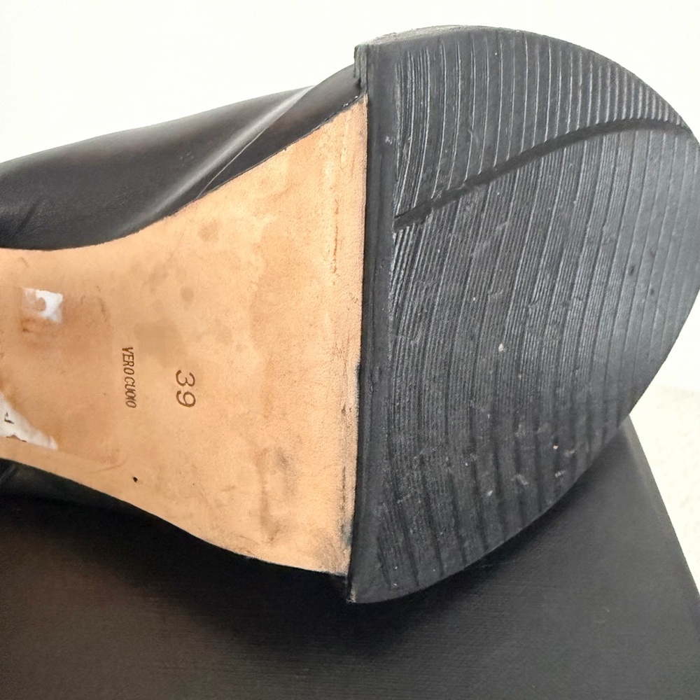 Alexander Wang Black and Cream Slingback Heels - Picture 5 of 8